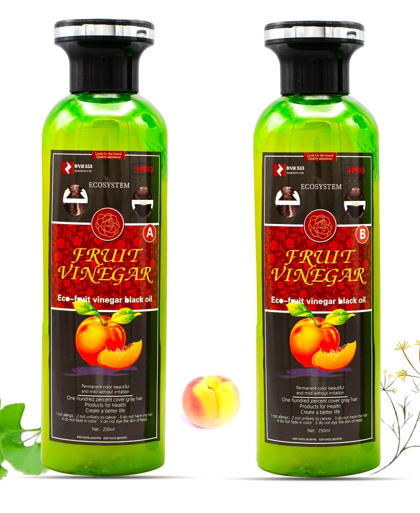 Fruit Vinegar Hair Color Gel Kit